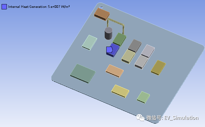 Workbench案例3-PCB電路板芯片熱分析的圖5
