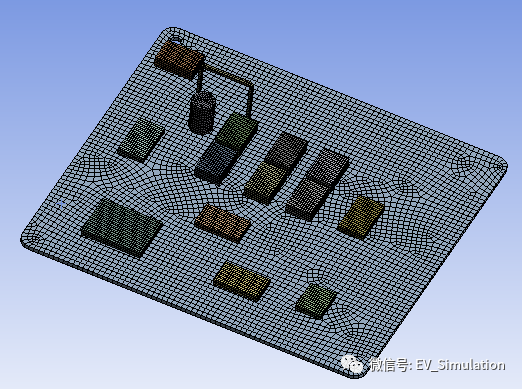 Workbench案例3-PCB電路板芯片熱分析的圖4