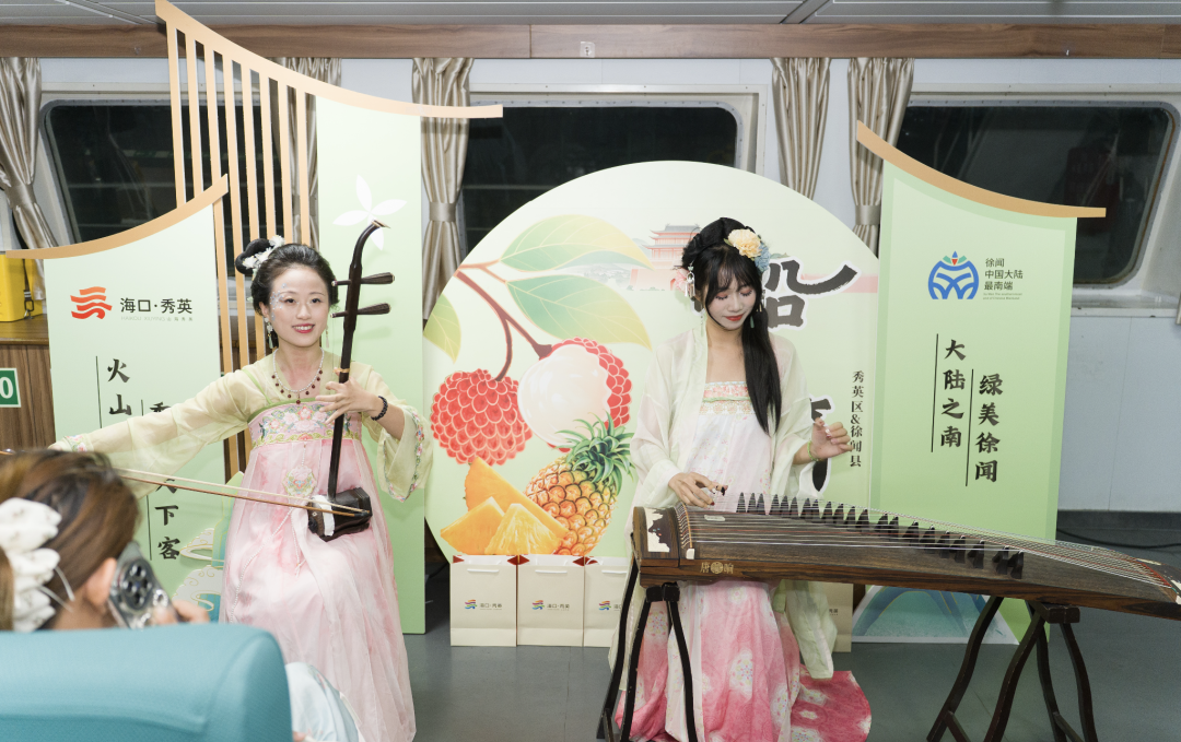 “琼州海峡传声筒”跨海传递乡村振兴“好声音”。陈明维 摄