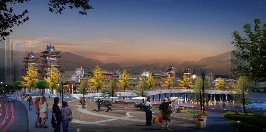 重庆廊桥_廊桥水岸_廊桥表