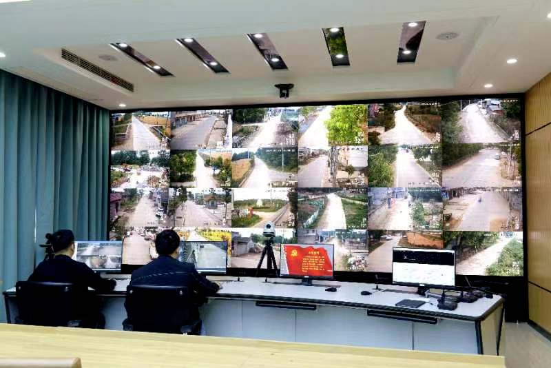 襄阳雪亮工程进农村监控联网守平安