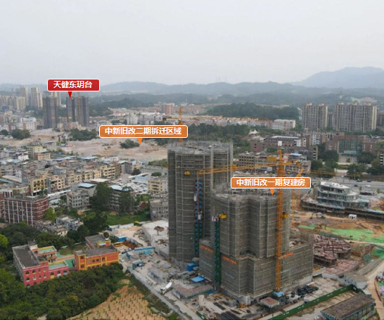 广州中新板块天健东玥台，2.1万平？