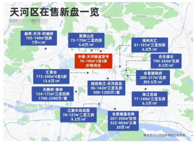 广州天河新房出售*新消息，中建天河精诚壹号即将开盘！