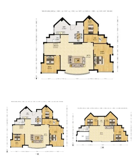 广州天河北二手房出售，446.83平方，总价3450万！