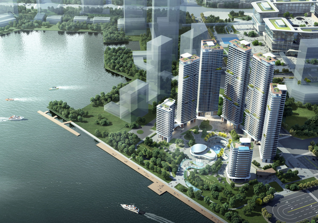 白鹅潭CBD《广州幸福湾》270°江景，三地铁交汇，交通便捷!