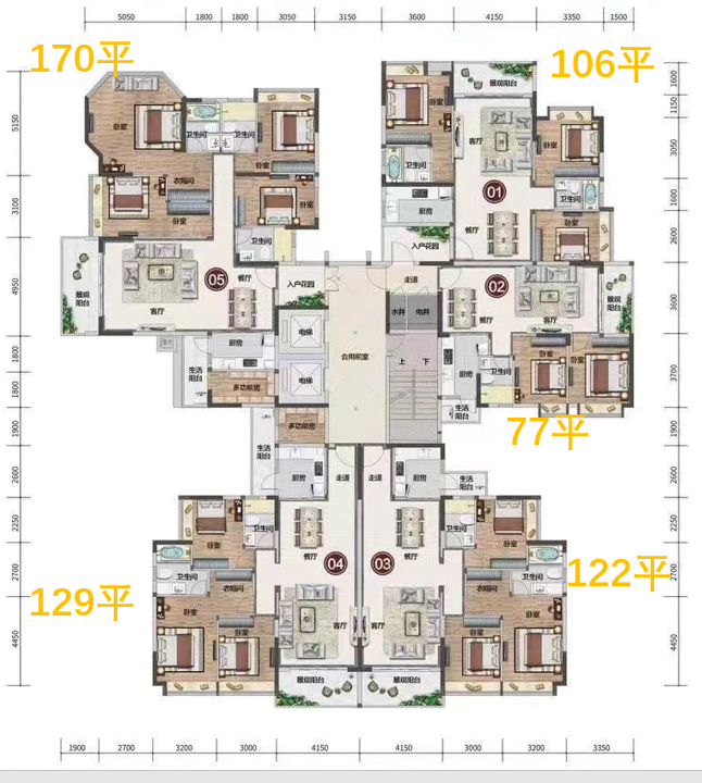 天河*山居【慧源山庄】77-170㎡，总价400万现楼新房！