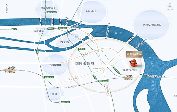 保利领秀海，广州*便宜的江景房！