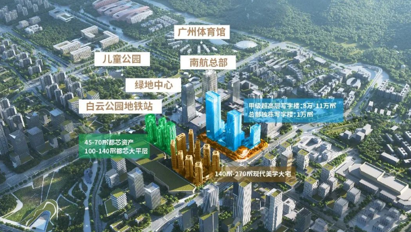 粤海云港城，白云新城CBD王炸！