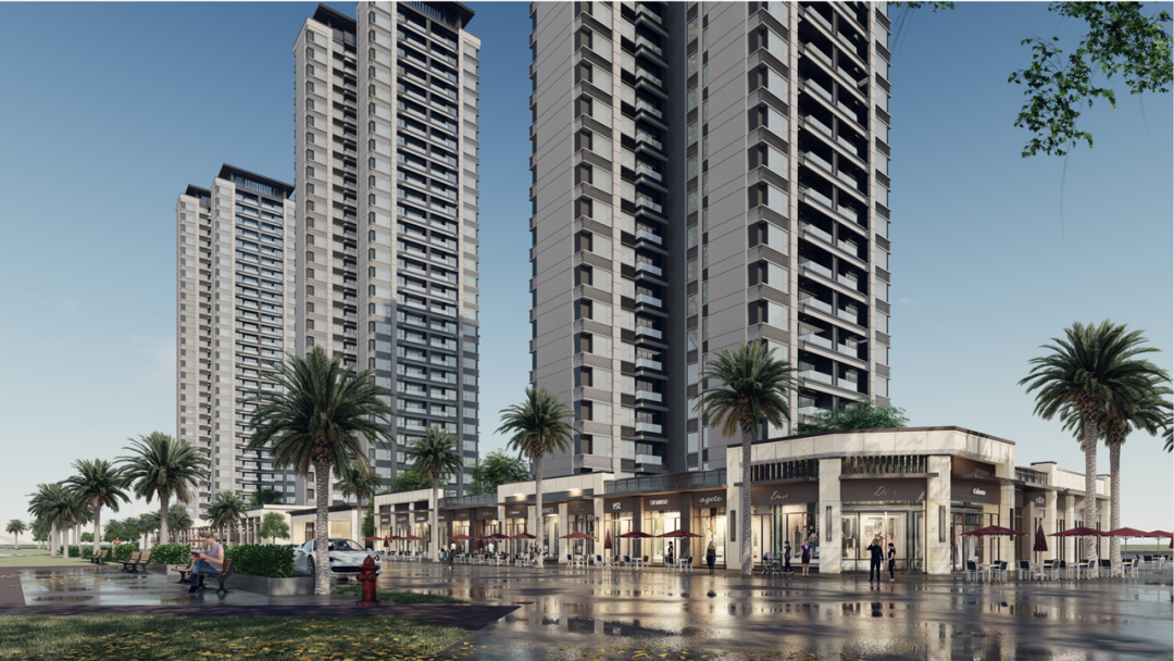 珠江铂世湾正南向三房！低市价4千/㎡！