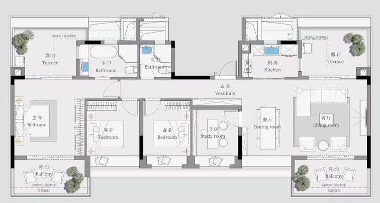 黄埔【越秀宏泰居山涧】知识城天花板纯改善项目!