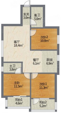 天河北总价948万 | 省府宿舍，122平，花园小区、安静南向、业主急售！