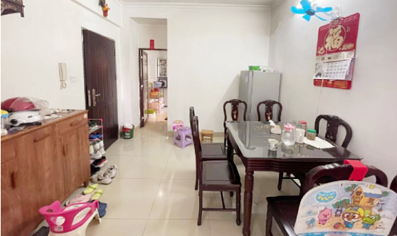 天河北总价620万三房| 金田花苑，96平三房，满五*、业主急售