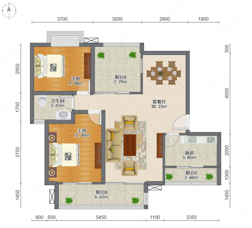 天河北二手房小区，保利中宇广场小区选房指南！