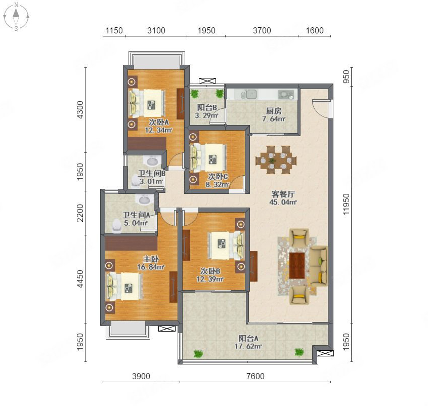 天河北二手房小区，保利中宇广场小区选房指南！