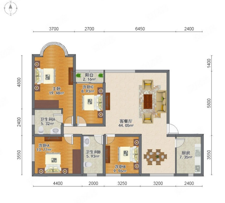 天河北二手房小区，天翔花园小区选房指南！