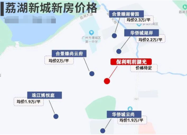 广州增城保利明玥湖光均价1.7万，*推84-121㎡户型!