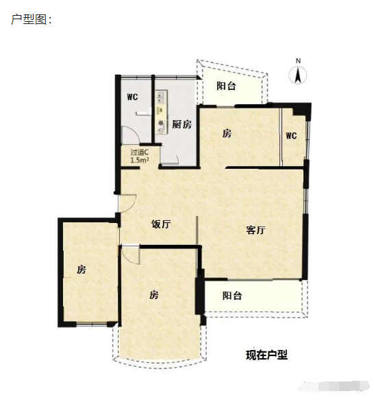 天河北金田花苑，东南向4房2卫，112平方，售868万，龙口西小学+广州中学学位