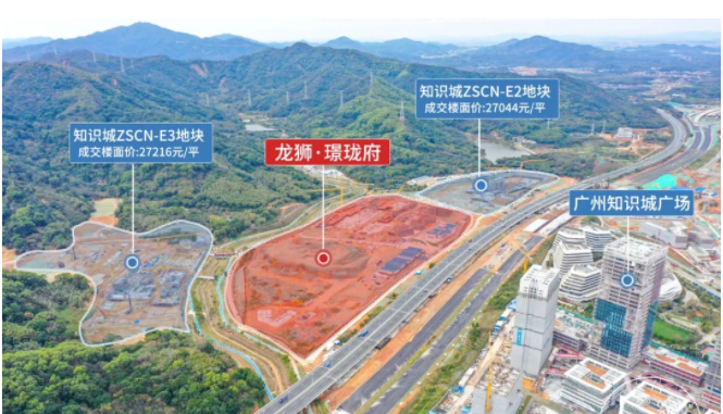 黄埔知识城进阶新盘龙狮·璟珑府！即将入市