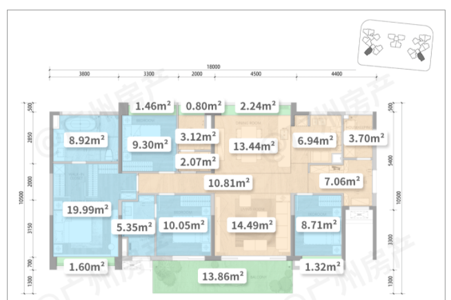 过了个年，珠江天郦吹风价，冲到14万/平了！