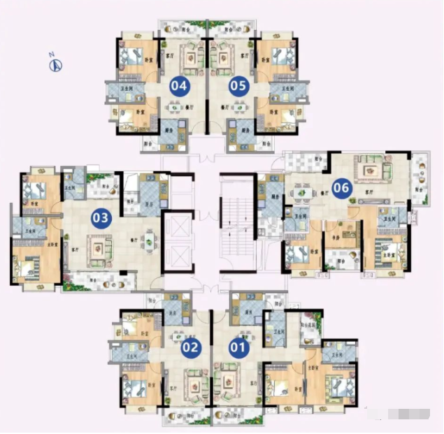 广州东部CBD【惠百氏领秀荟】建面77-121㎡，地铁现房！