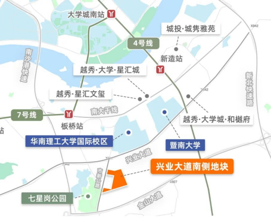 广州第四轮土拍结果出炉，揽金191亿，国家队为主力，仅一宗流拍!