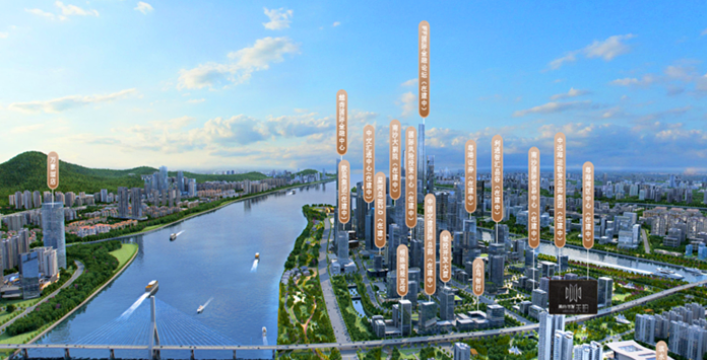 南沙越秀国际总部广场11月底将交付4-3#