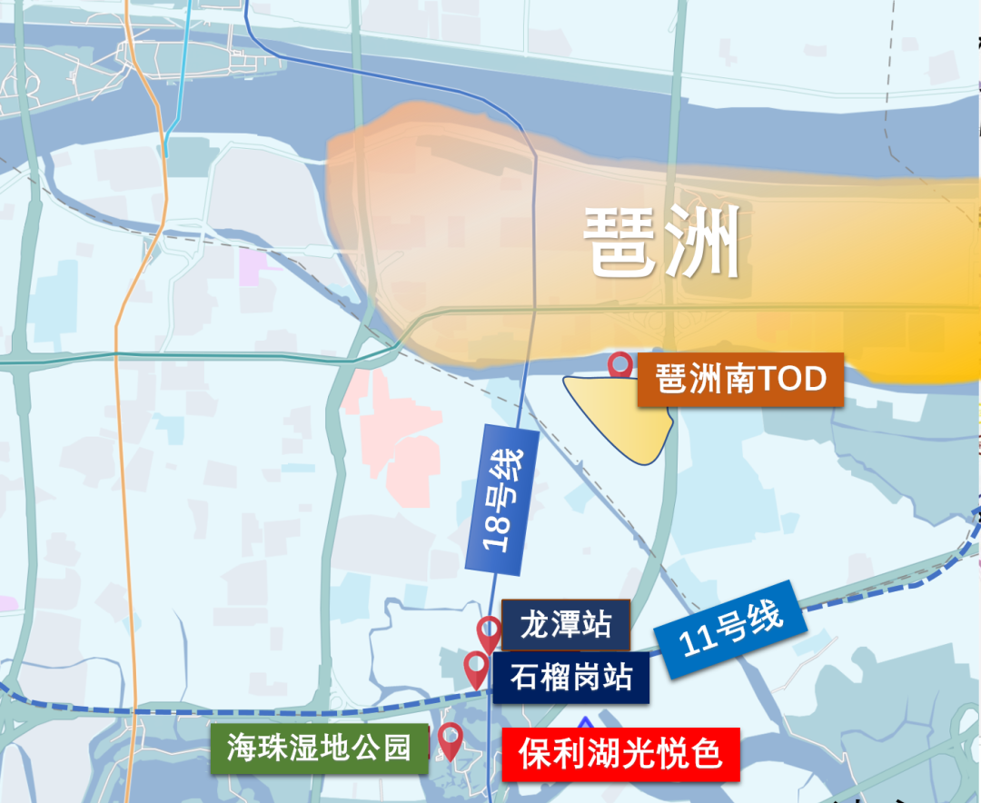 海珠保利湖光悦色加推5B栋125㎡大平层！