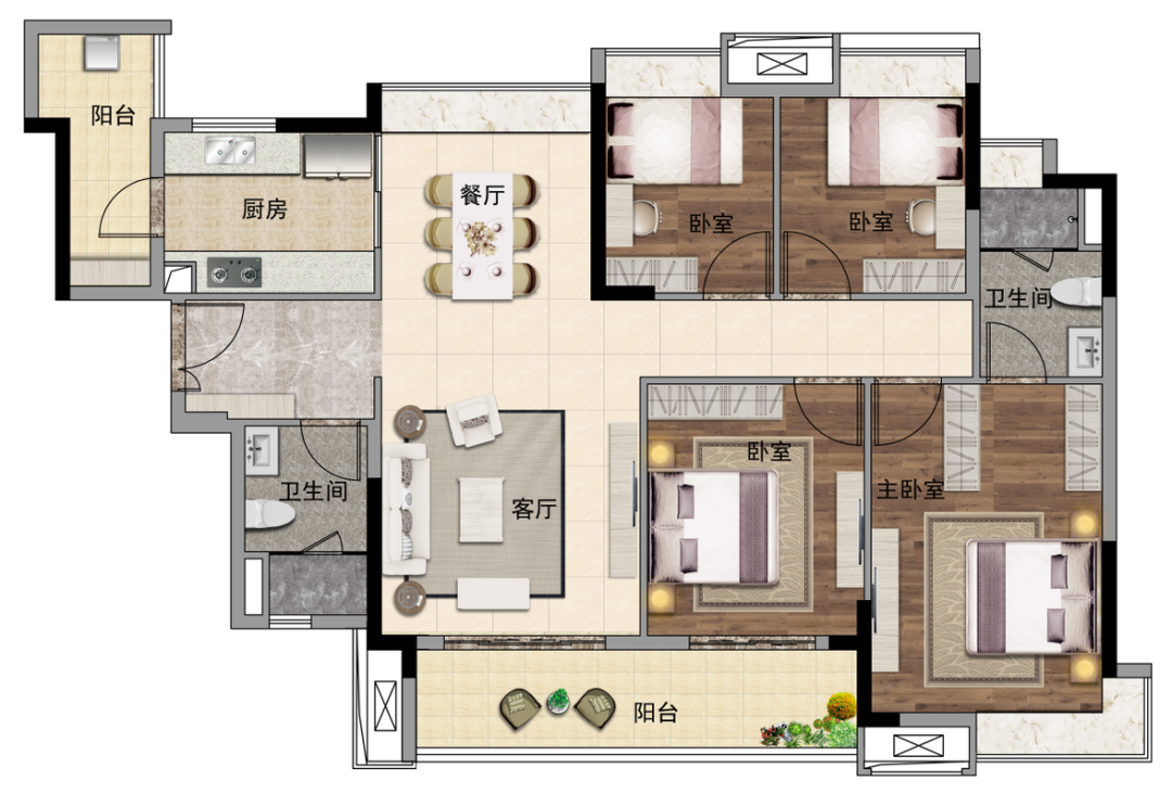 凯德山海连城丨单价“2”字头，一线江景！