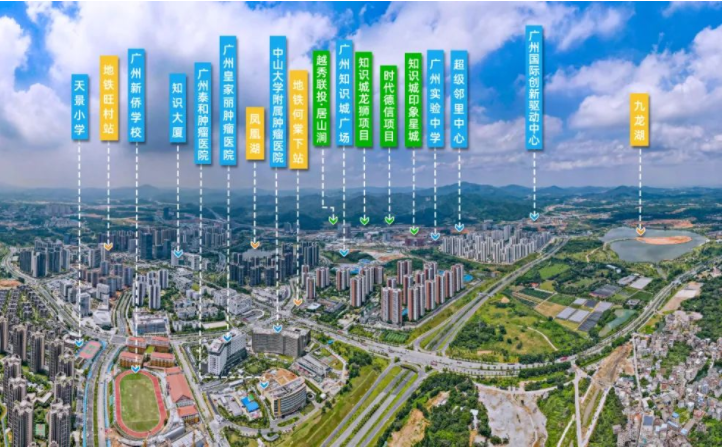 知识城板块热闹再现！5万-6万/㎡*盘即将入市