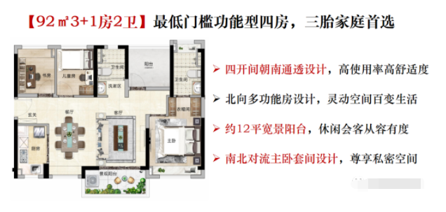 增城中建宏泰学府悦城获批2张预售证，359套房源入市！