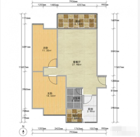 广州天河北保利中辰广场，有靓房出租！
