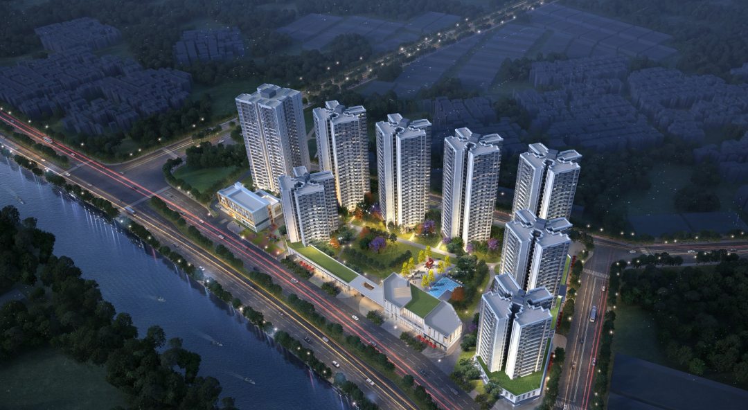 越秀天瀛87～125㎡全南向江景房