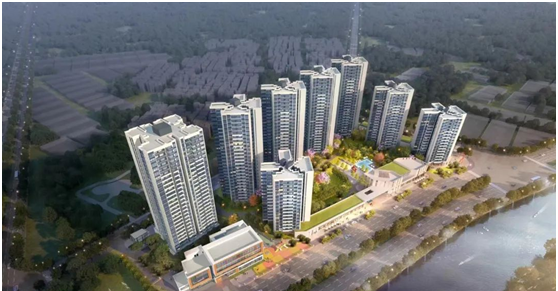 越秀天瀛87～125㎡全南向江景房