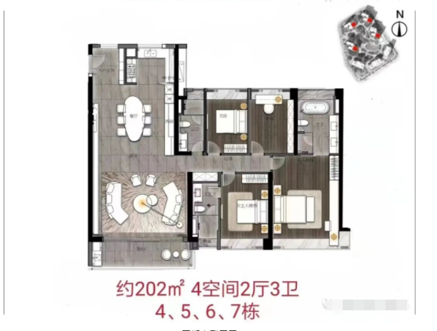 越秀和樾府，番禺CBD，只剩两栋！收官前，这是入手和樾府大平层的*后机会！