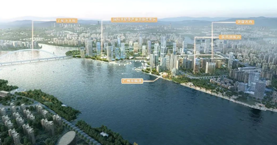 广州幸福湾！270°江景，阳台堪比跑道！