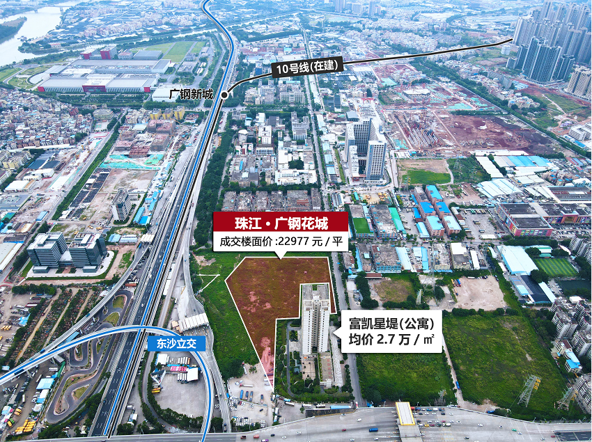 总价305万起！珠江广钢花城周六开盘
