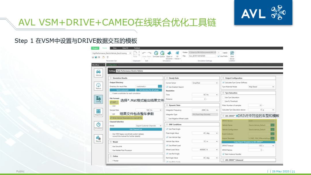 【技术贴】AVL VSM+DRIVE+CAMEO车辆驾驶性优化工具链介绍的图19