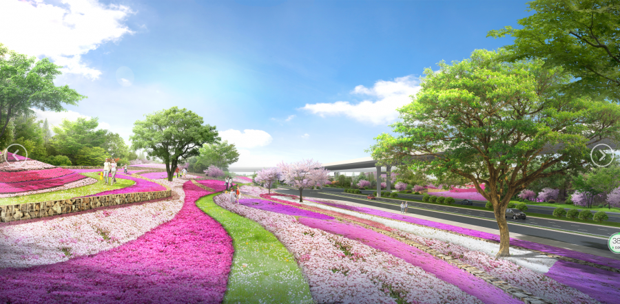 萧山这里即将变身城市花海绿廊先行段就太美了