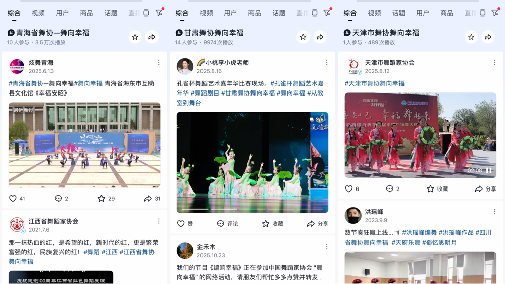 “舞向幸福”2025年全国群众舞蹈网络展演活动报送展播阶段启动 第9张