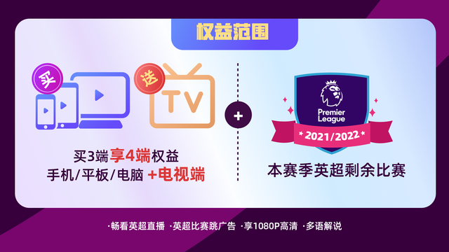 腾讯英超版权2022_2022英超_2021-2022赛季英超转播权