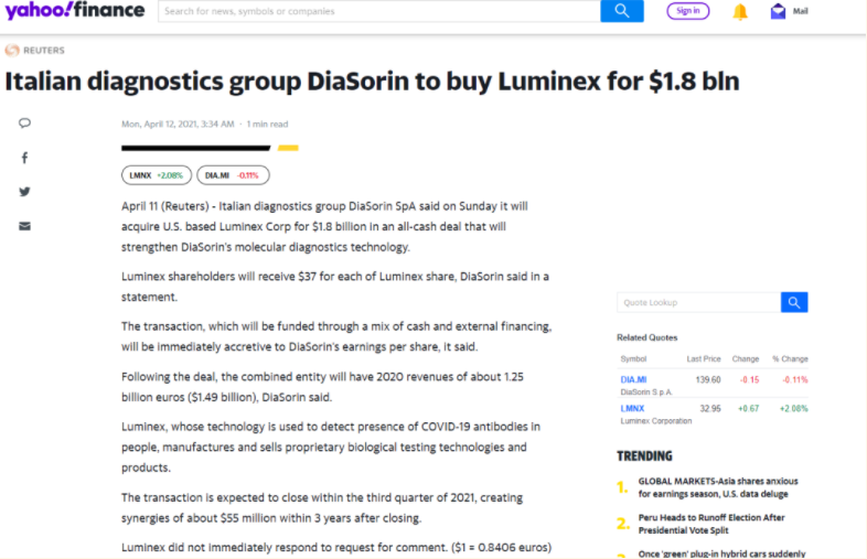 ivd外企怎么样3.16亿！收购不足两年！大外企甩卖核心业务！_https://www.jmylbn.com_新闻资讯_第3张