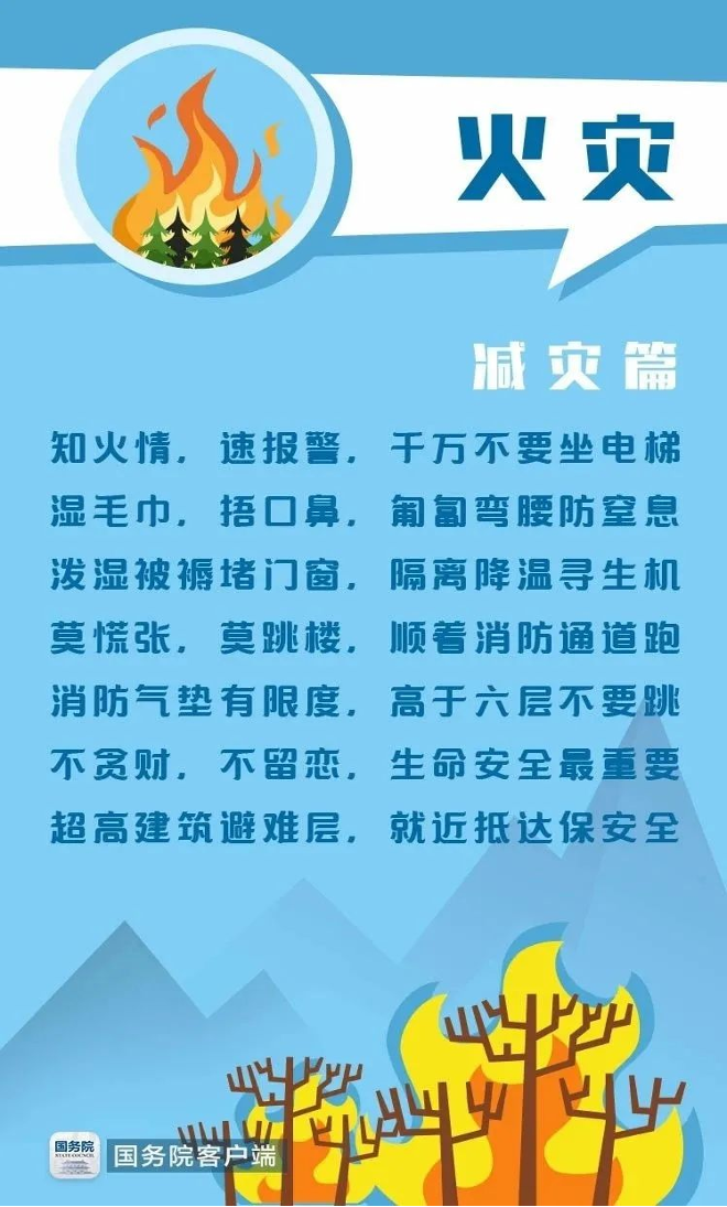 防灾减灾文字图片