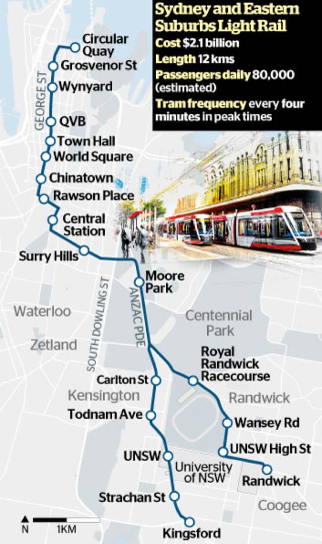 悉尼CBD轻轨建设进再次延期，沿线商家苦不堪言