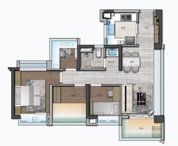 260万买白云区四房，云城上品值得买！