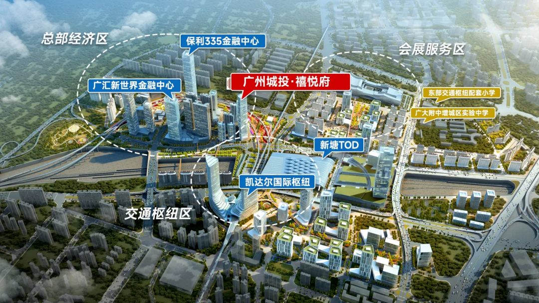 广州城投禧悦府89-122㎡南向三*四房，值不值得买？