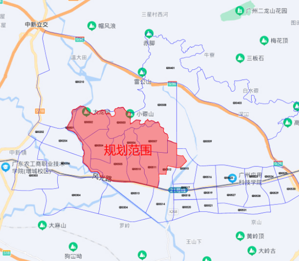 宅地面积多达197.95h㎡！广州科教城出新规划