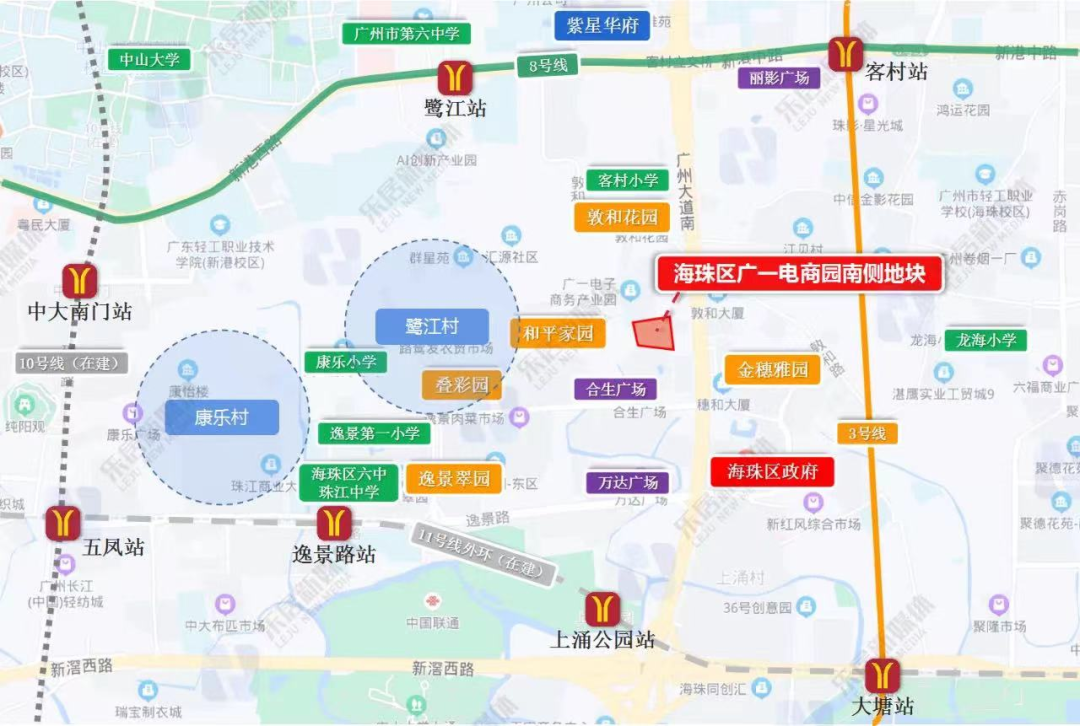 海珠新房开盘信息，四大新盘吹风价10万+，