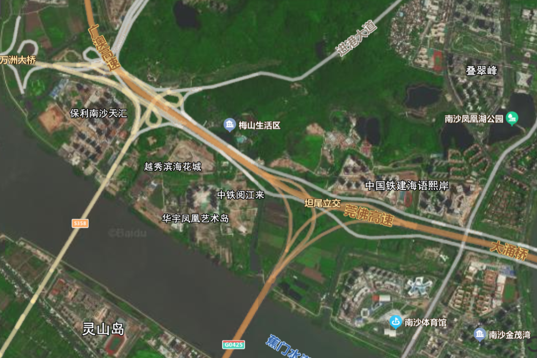 越秀滨海花城75㎡三房+9年一贯制学校 南沙再出楼市卷王