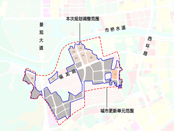 宅地减7.5公顷！广州番禺福涌村旧改控规调整
