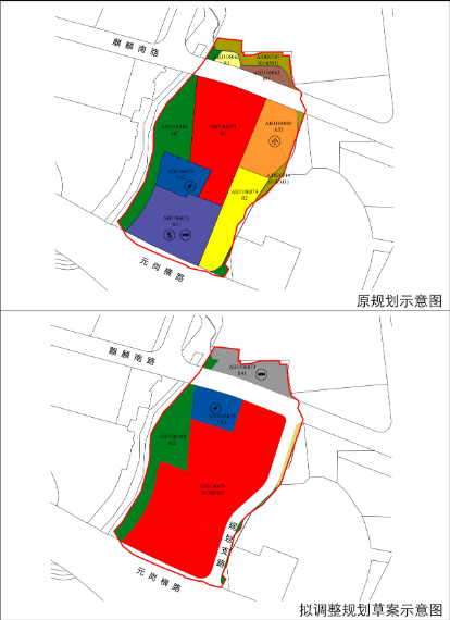 天河元岗村留用地规划变更！全部调整为商业用地！